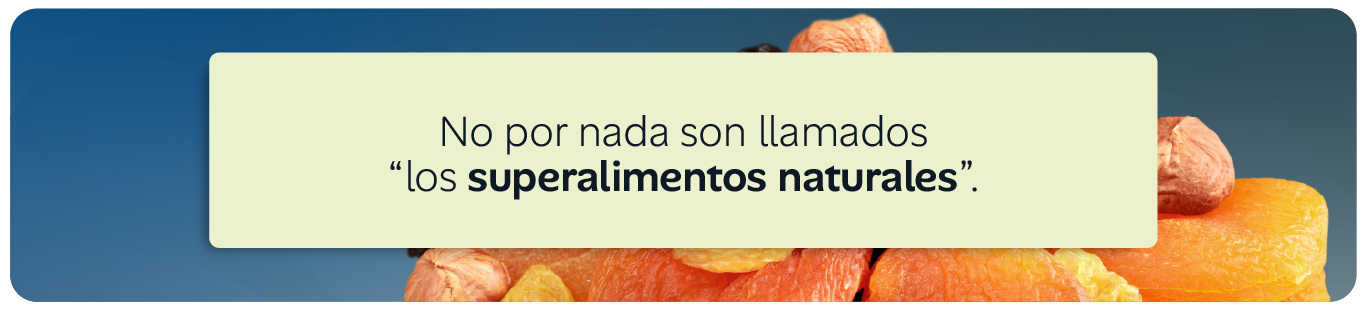 No por nada son llamados “los superalimentos naturales”.
