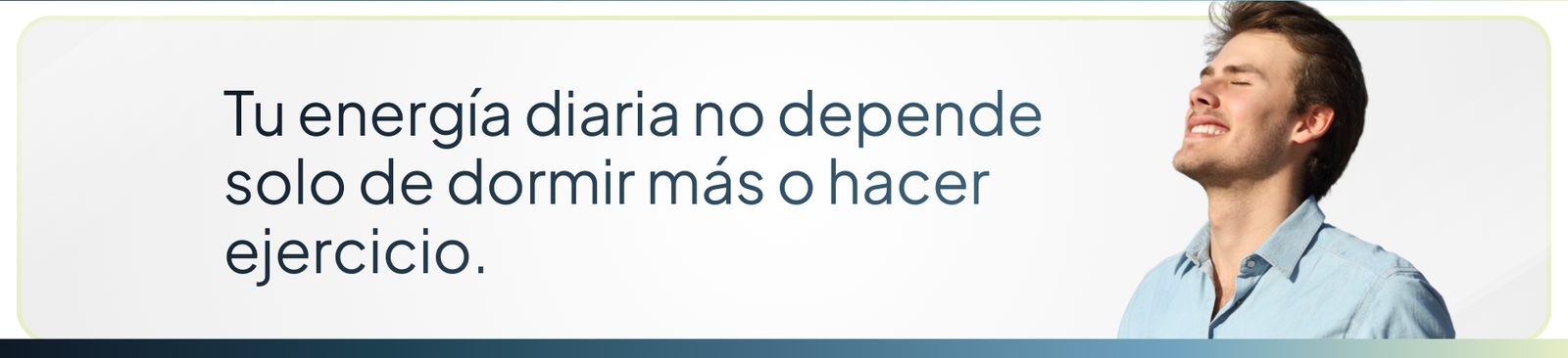 Tu energía diaria no depende solo de dormir más o hacer ejercicio.