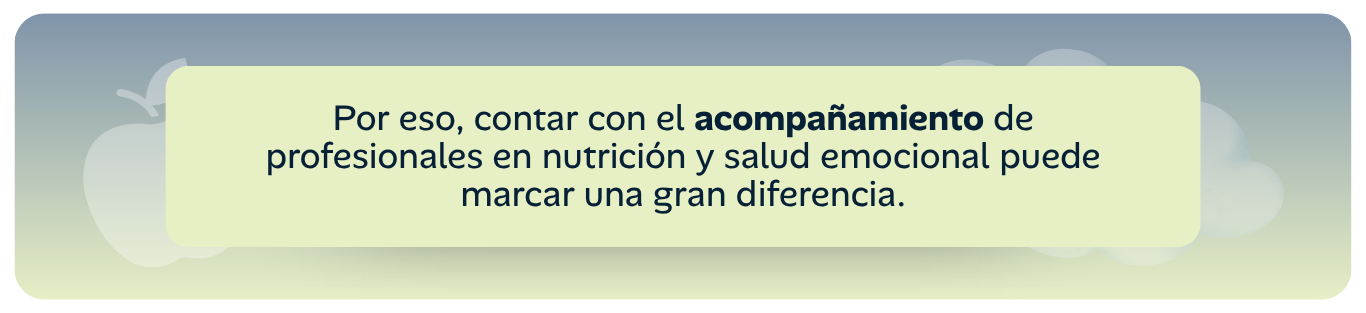 Menopausia y Salud Mental: Por eso, contar con el acompañamiento de profesionales en nutrición y salud emocional puede marcar una gran diferencia.