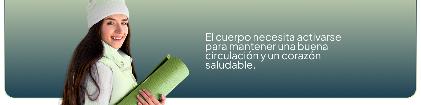 Sedentarismo y sus efectos: El cuerpo necesita activarse para mantener una buena circulación y un corazón saludable.