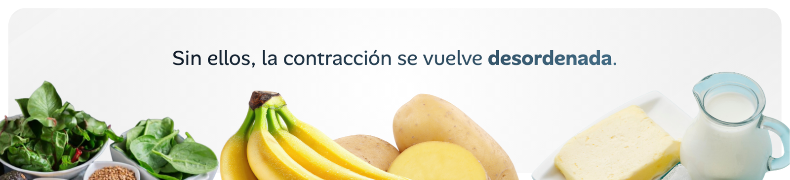 Sin ellos, la contracción se vuelve desordenada.