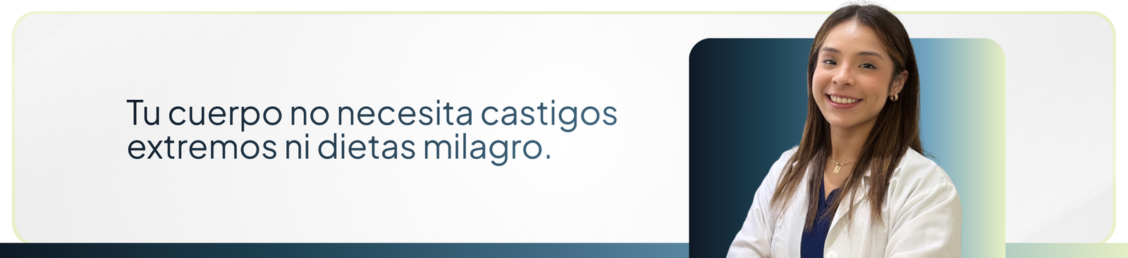 Tu cuerpo no necesita castigos extremos ni dietas milagro.