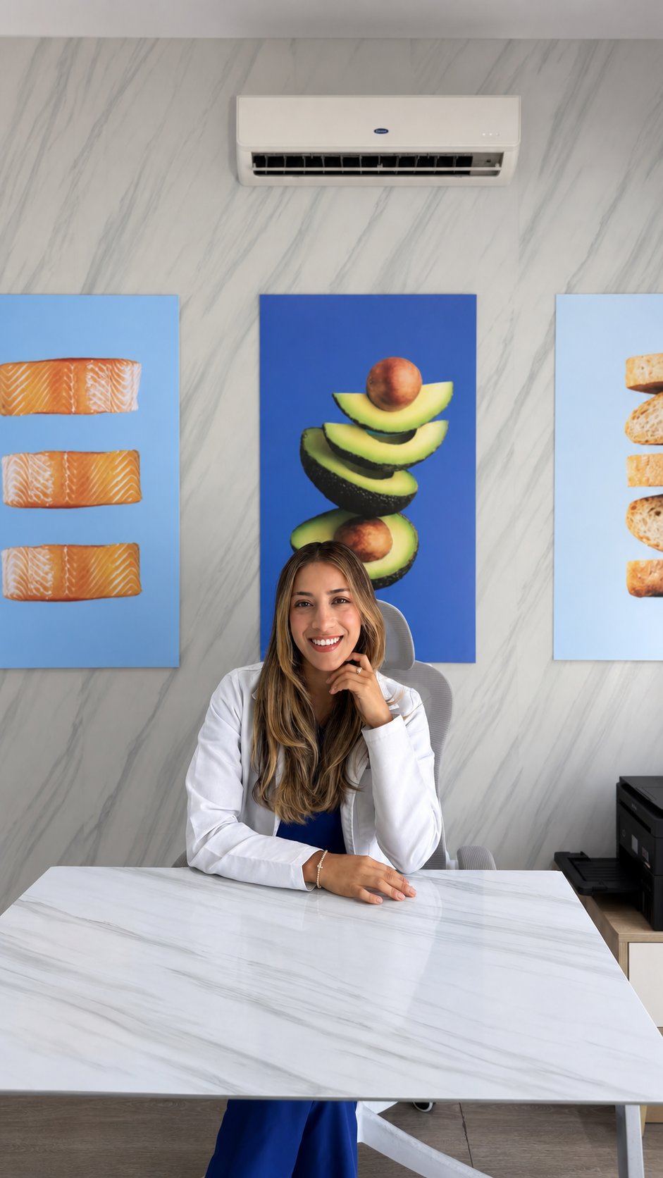 Consulta de nutrición en las instalaciones de Optimum