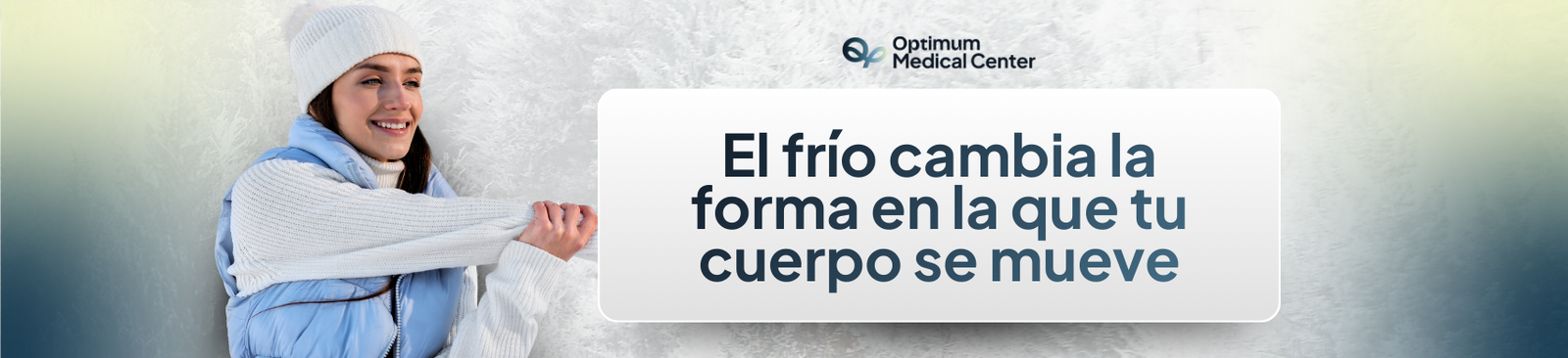 El frío cambia la forma en la que tu cuerpo se mueve