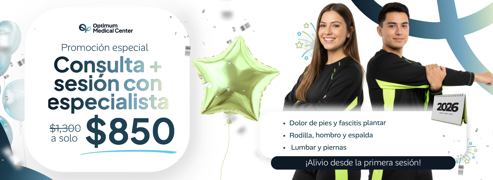 Consulta de fisioterapia en Monterrey por $850